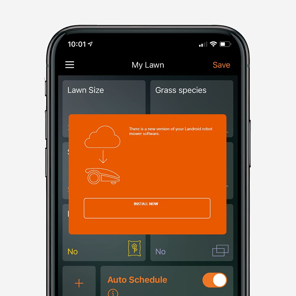 WORX Landroid Plus WR165E Mähroboter - Mit Begrenzungskabel, 500m², AIA Navigation, 35% Steigung, App