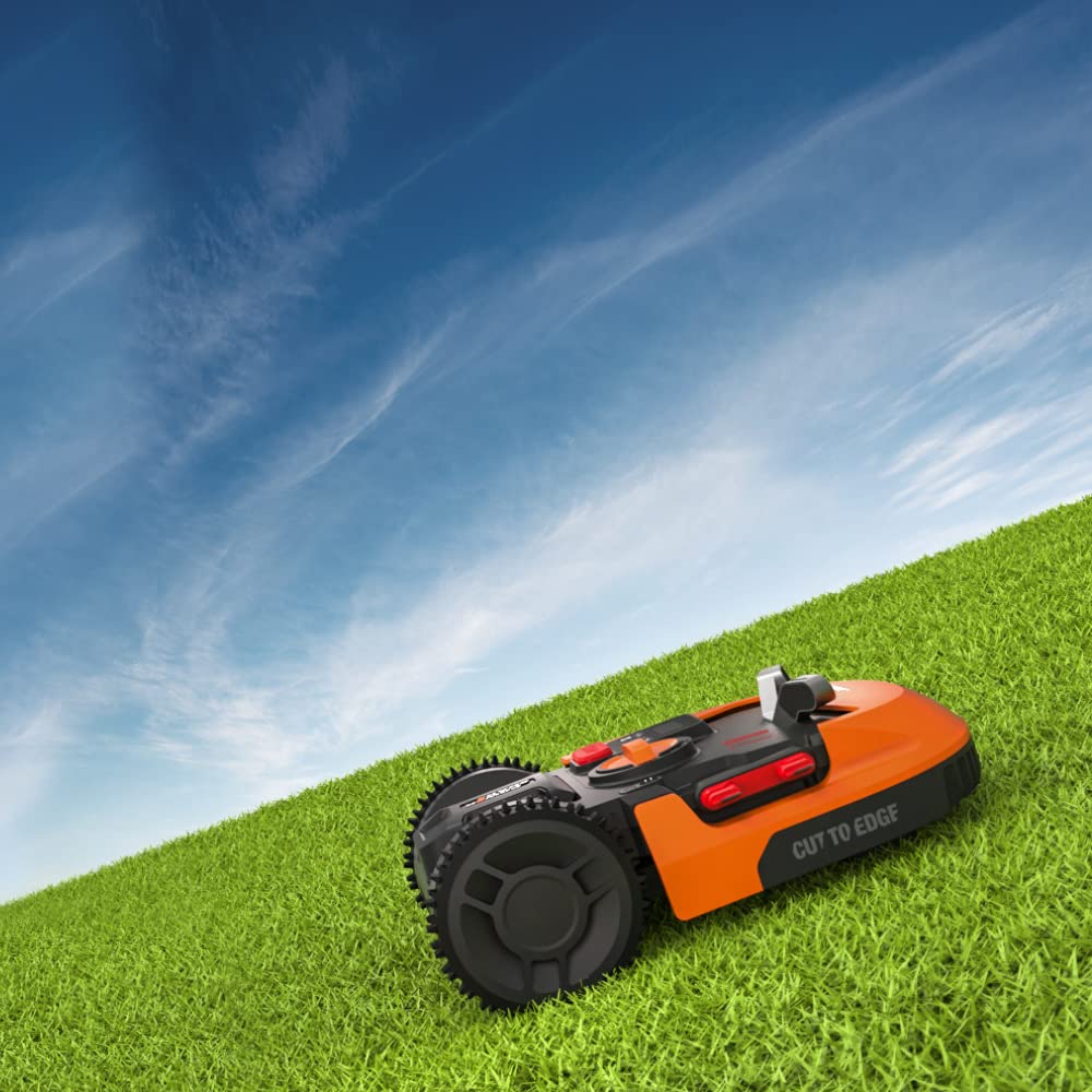 WORX Landroid Plus WR165E Mähroboter - Mit Begrenzungskabel, 500m², AIA Navigation, 35% Steigung, App